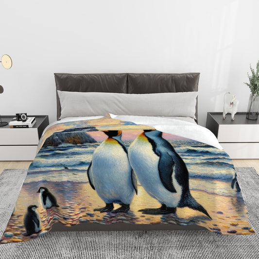 280 GSM Multi - Size Flannel Throw Blanket (Horizontal) - Gregg Acini Adoree Designs - Blanket