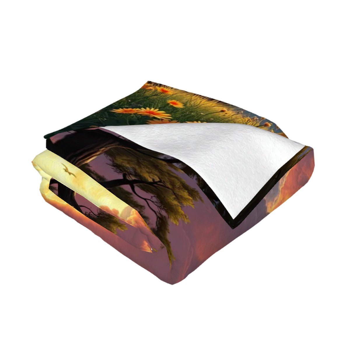 280 GSM Multi - Size Flannel Throw Blanket (Horizontal) - Gregg Acini Adoree Designs - Blanket