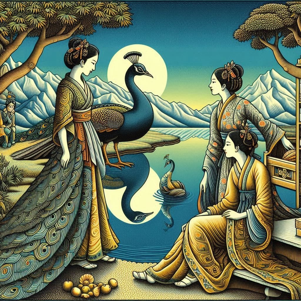 A variety of Peacocks - Gregg Acini Adoree Designs -