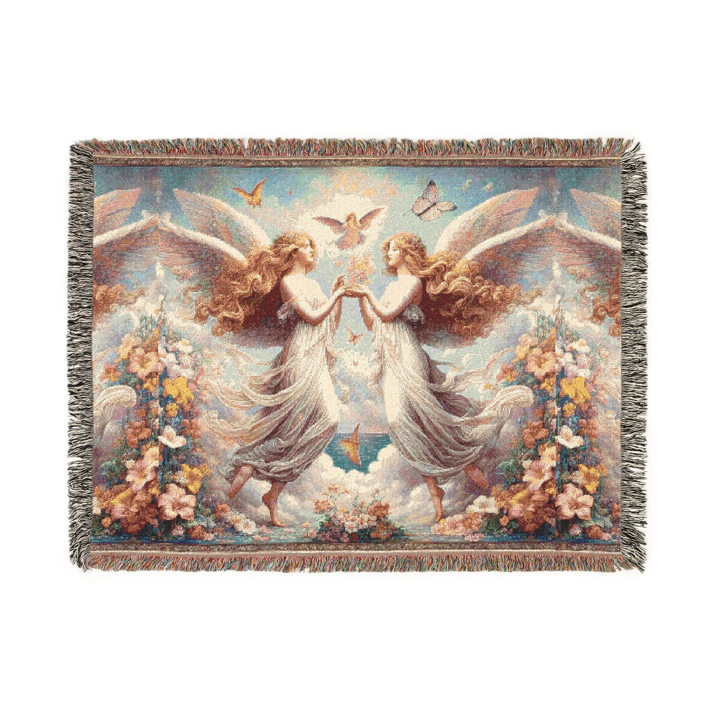 Angels 2 Woven Blanket - Cozy Home Décor - Gregg Acini Adoree Designs - Home Decor