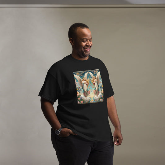 Angels1 Unisex classic tee by Gregg Acini Adoree Designs - Gregg Acini Adoree Designs - Tee Shirt