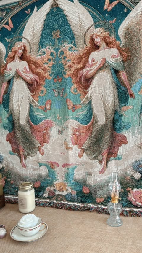 Angels1 Woven Blanket - Cozy Home Décor for Nature Lovers - Gregg Acini Adoree Designs - Blanket
