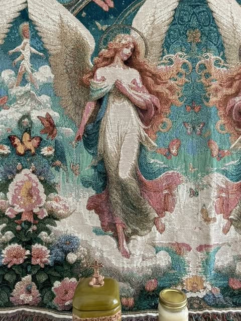 Angels1 Woven Blanket - Cozy Home Décor for Nature Lovers - Gregg Acini Adoree Designs - Blanket
