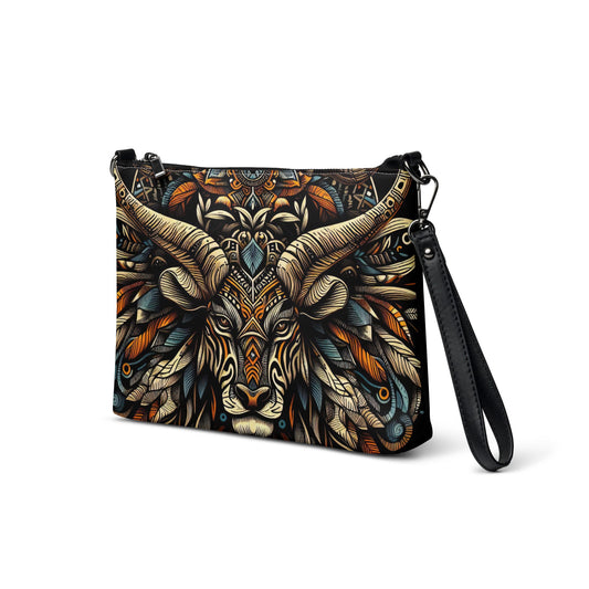 Bae Crossbody bag - Unique Unusual Animal Face - Gregg Acini Adoree Designs - Handbag