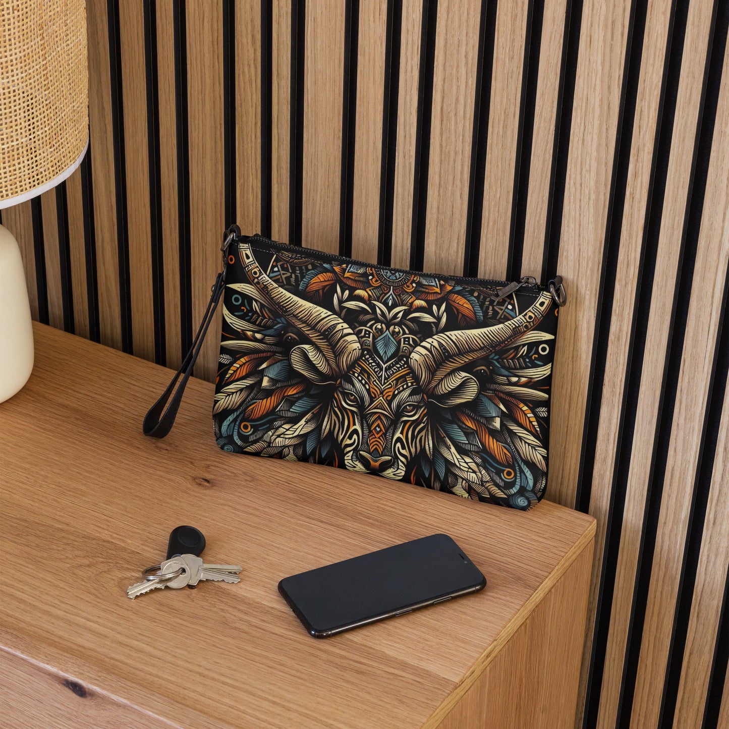 Bae Crossbody bag - Unique Unusual Animal Face - Gregg Acini Adoree Designs - Handbag