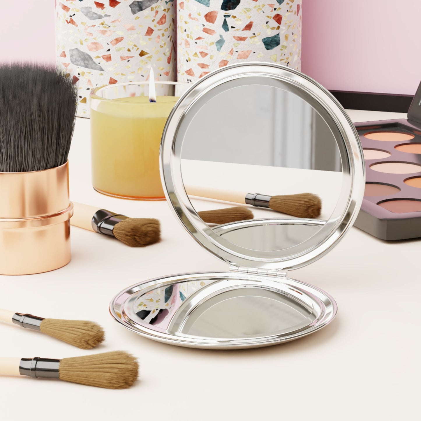 Bae Vintage Travel Mirror - Gregg Acini Adoree Designs - Accessories