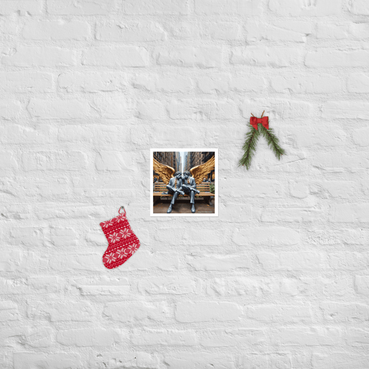 Business Angels Photo paper poster - Gregg Acini Adoree Designs - Art