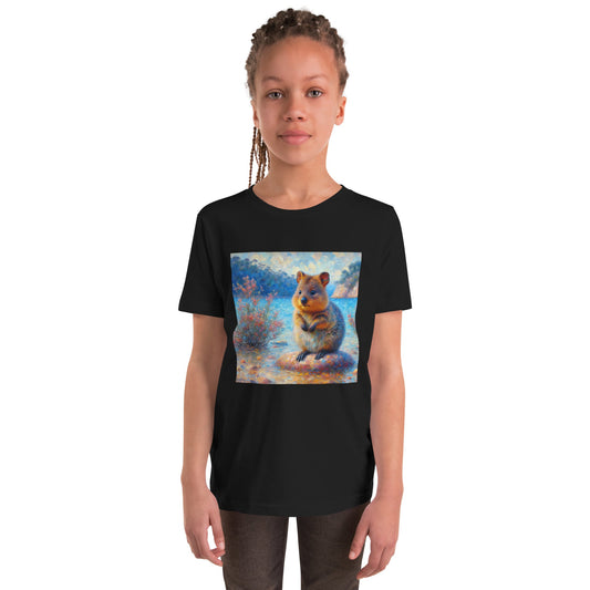 Cute Quokka Youth Short Sleeve T-Shirt - Gregg Acini Adoree Designs - Youth T-Shirt