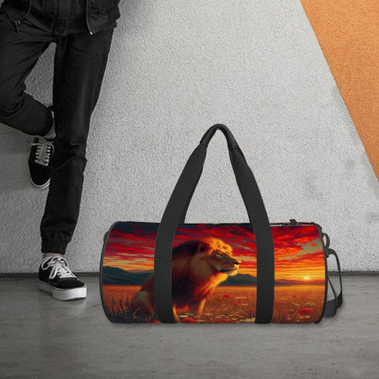 Cylinder Duffle Bag Large Capacity - Gregg Acini Adoree Designs - Luggage