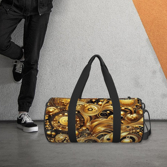 Cylinder Duffle Bag Large Capacity - Gregg Acini Adoree Designs - Luggage