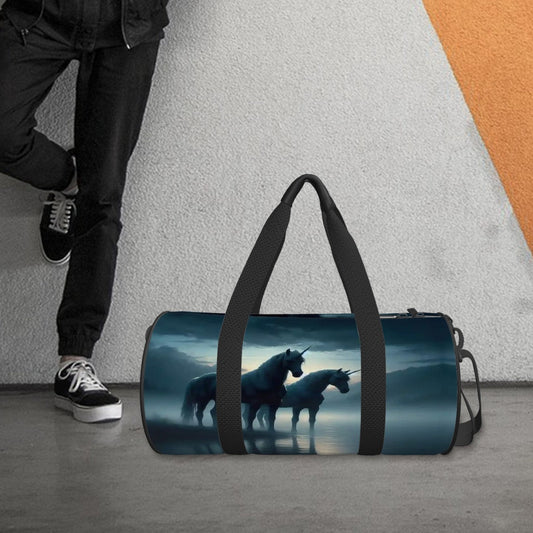 Cylinder Duffle Bag Large Capacity - Gregg Acini Adoree Designs - Luggage