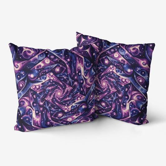 Galactic Purple Home Goods Premium Hypoallergenic Throw Pillow