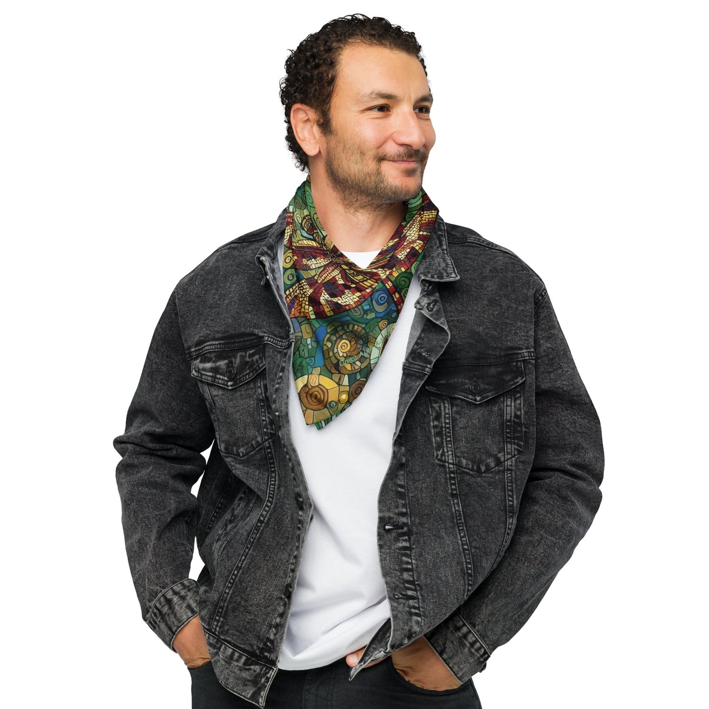 Dragonflies All - over print bandana - Gregg Acini Adoree Designs - Bandana