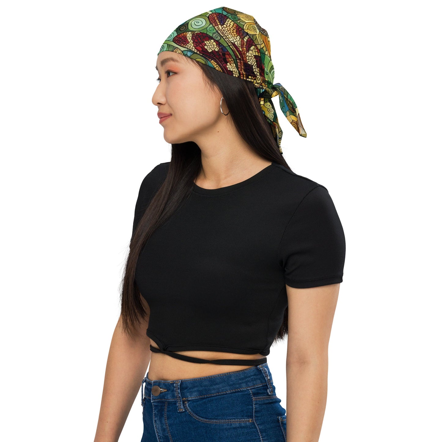 Dragonflies All - over print bandana - Gregg Acini Adoree Designs - Bandana