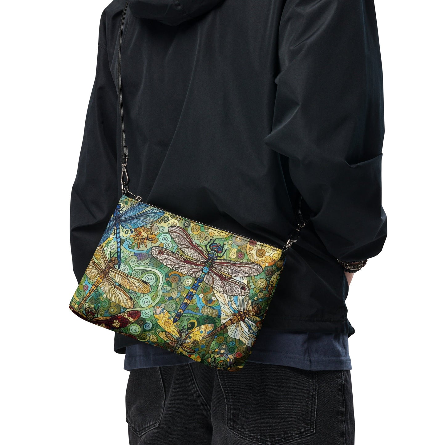 Dragonflies Crossbody bag - Gregg Acini Adoree Designs - Handbag