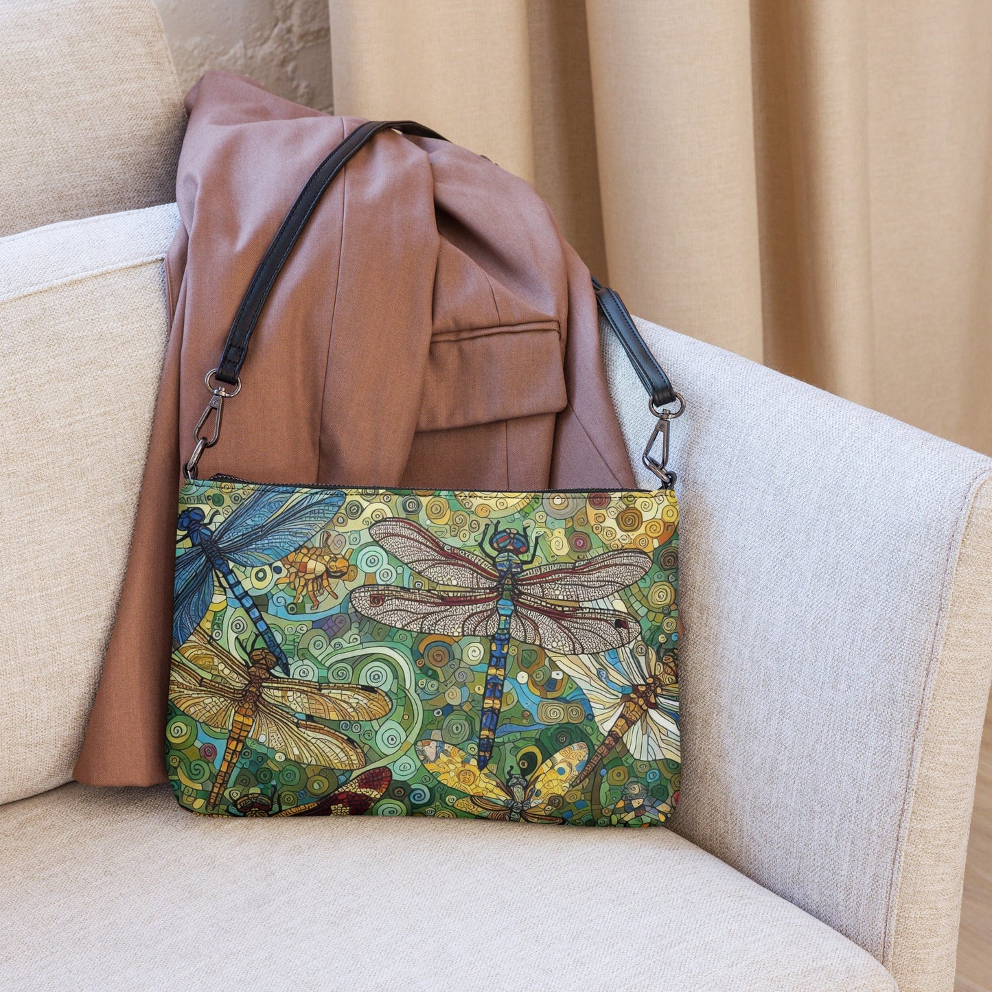 Dragonflies Crossbody bag - Gregg Acini Adoree Designs - Handbag