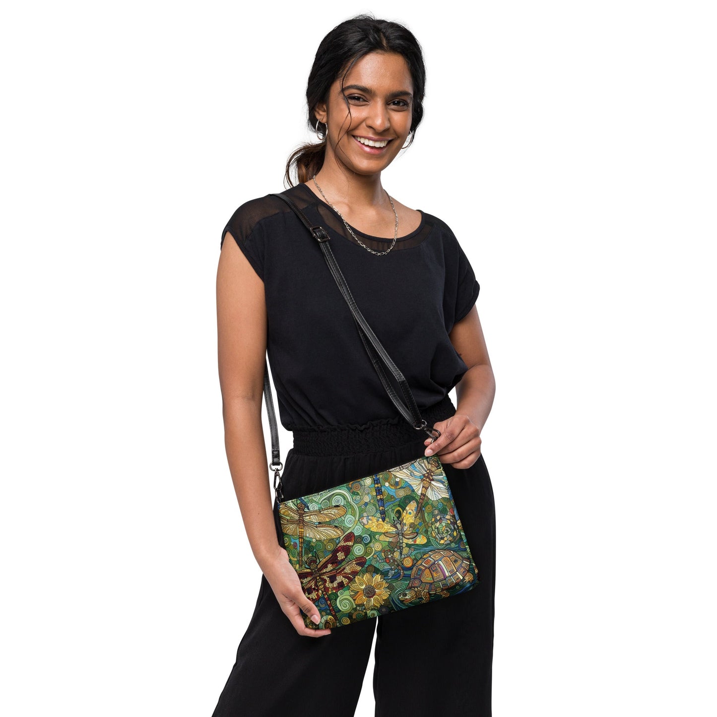Dragonflies Crossbody bag - Gregg Acini Adoree Designs - Handbag