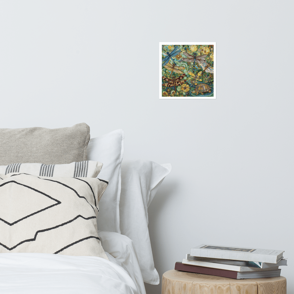 Dragonflies Photo paper poster - Gregg Acini Adoree Designs - Art