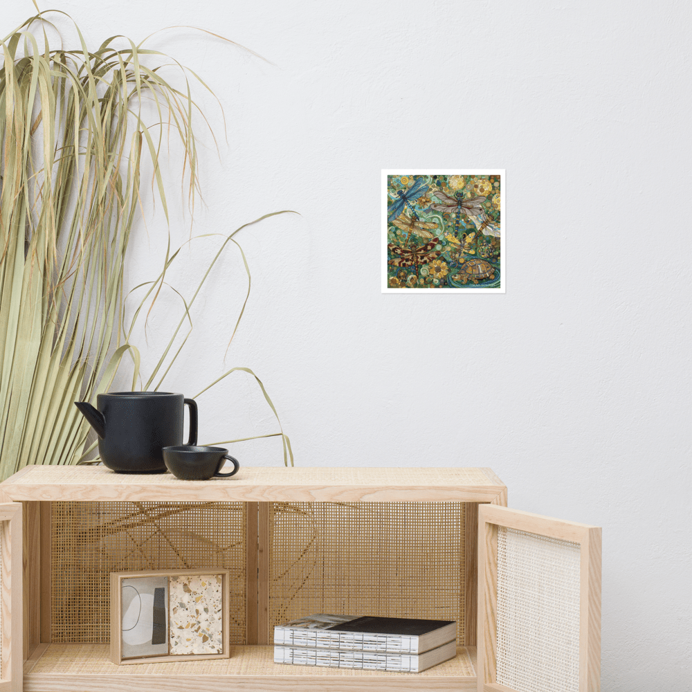 Dragonflies Photo paper poster - Gregg Acini Adoree Designs - Art