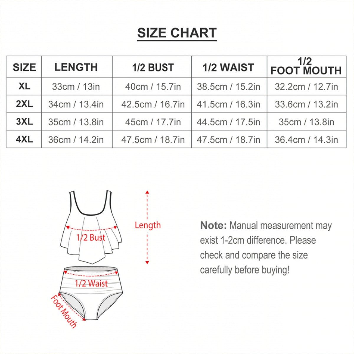 Dragonflies Plus Size Ruffle Two Piece Swimsuit - Gregg Acini Adoree Designs - Women's Swimwear