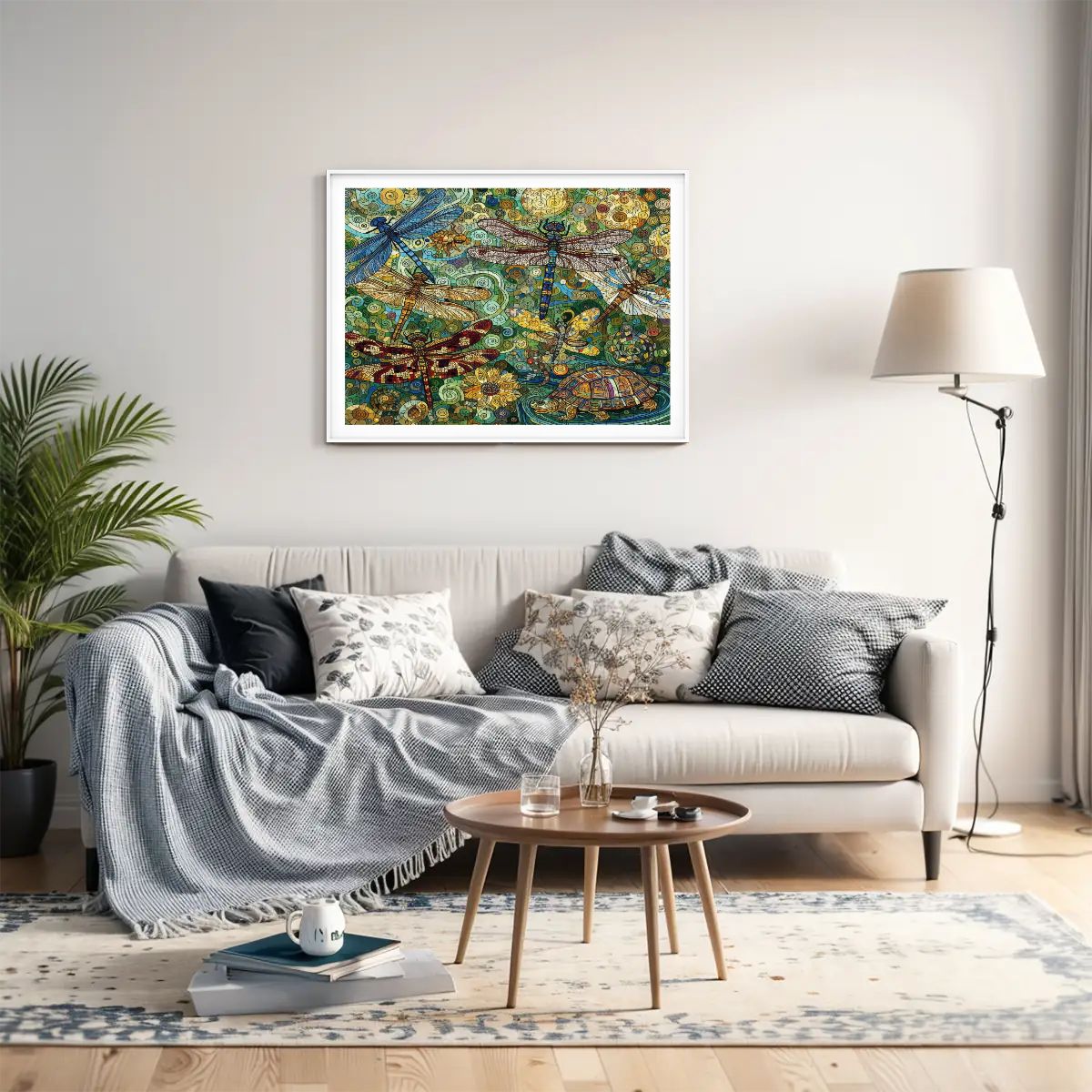 Dragonflies Wooden Jigsaw Puzzles 500 pcs - Gregg Acini Adoree Designs - Jigsaw Puzzle
