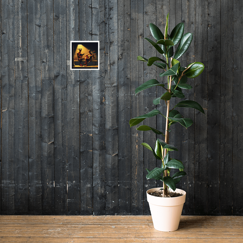Fiend Friends Photo paper poster - Gregg Acini Adoree Designs - Poster