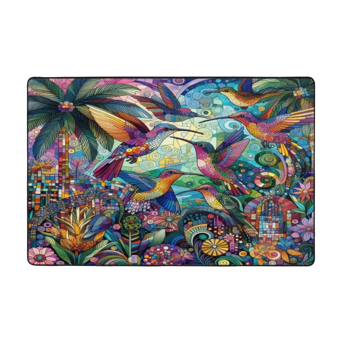 Flannel Non Slip Area Rug (Multiple Sizes) - Gregg Acini Adoree Designs - Rugs & Mats