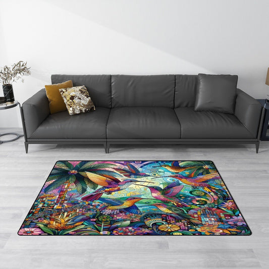 Flannel Non Slip Area Rug (Multiple Sizes) - Gregg Acini Adoree Designs - Rugs & Mats