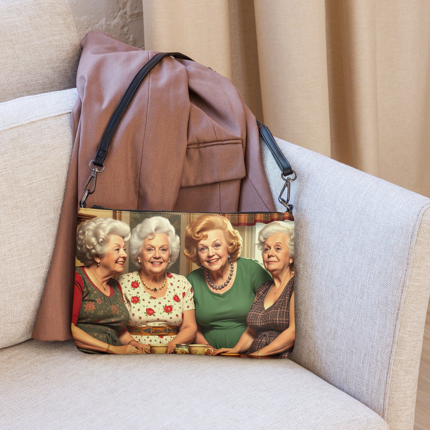 Four Dear Friends Crossbody bag - Gregg Acini Adoree Designs - Handbag