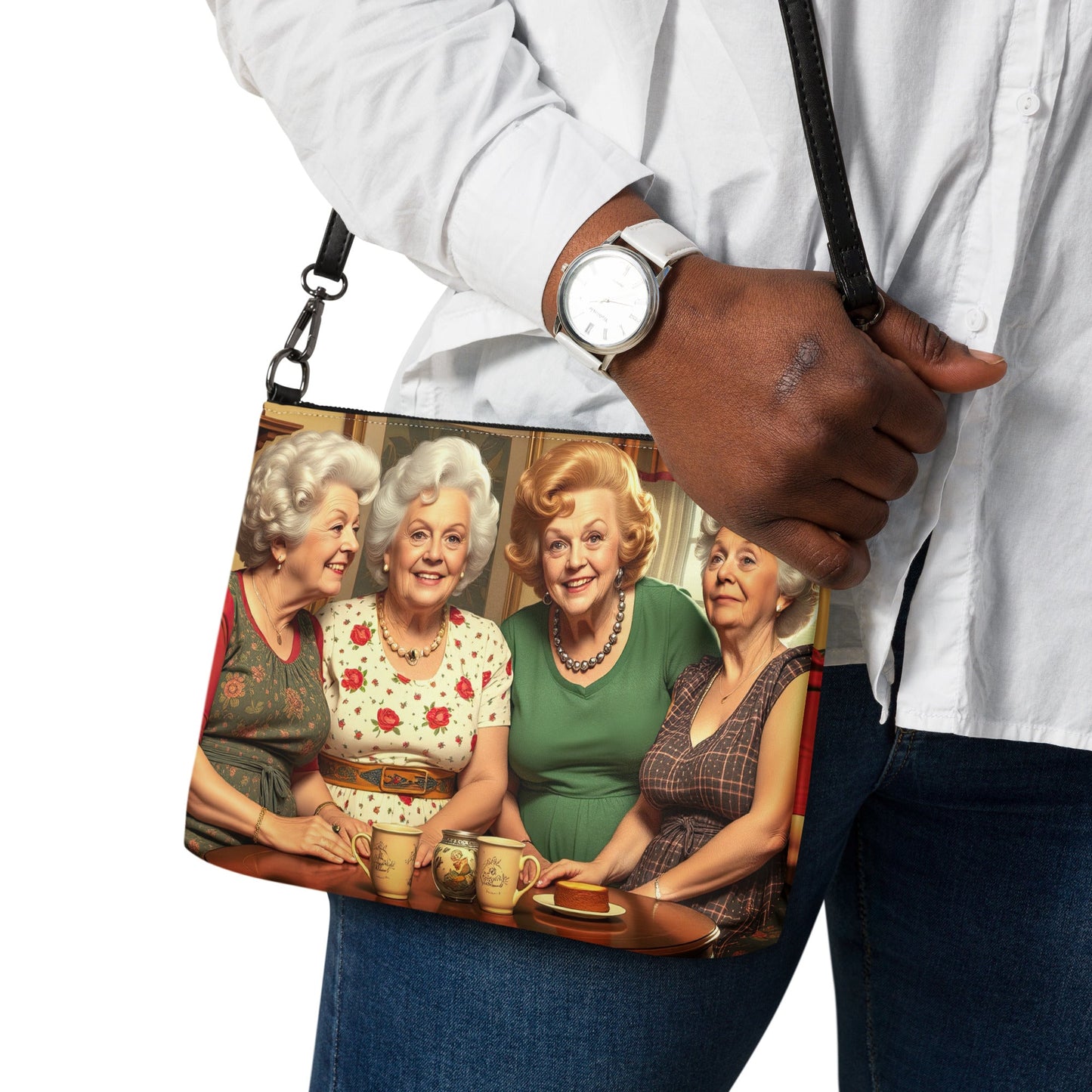 Four Dear Friends Crossbody bag - Gregg Acini Adoree Designs - Handbag