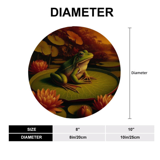 Frog on a Lilypad Decorative Plate - Gregg Acini Adoree Designs - Home Accessories