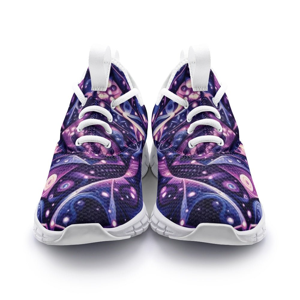 Galactic Purple Unisex Lightweight Sneaker City Runner - Gregg Acini Adoree Designs - Shoes