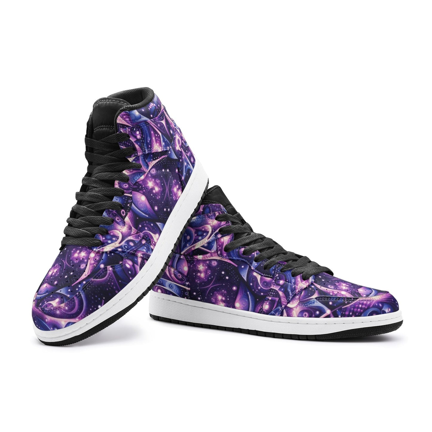 Galactic Purple Unisex Sneaker TR - Gregg Acini Adoree Designs - Shoes