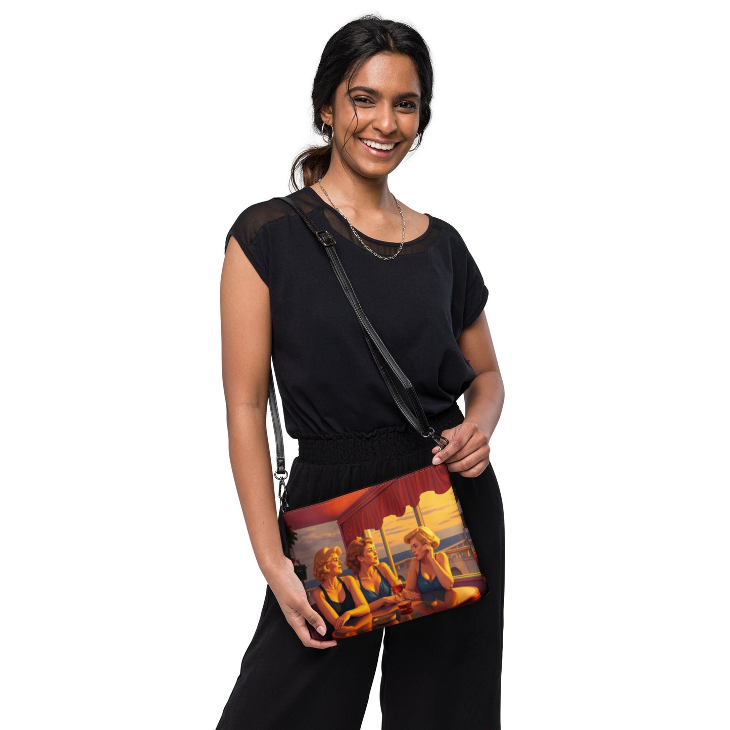 Glamorous Friends Crossbody bag by Gregg Acini Adoree Designs - Gregg Acini Adoree Designs - Handbag