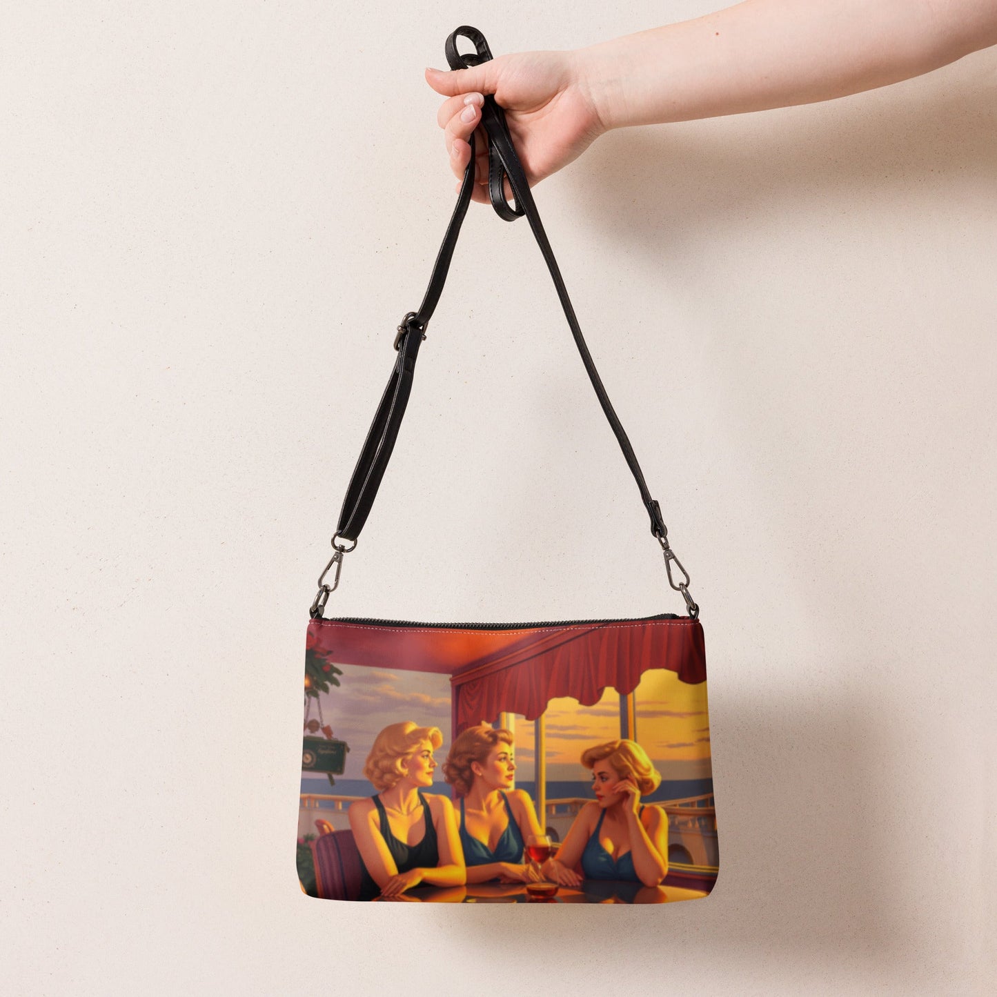 Glamorous Friends Crossbody bag by Gregg Acini Adoree Designs - Gregg Acini Adoree Designs - Handbag