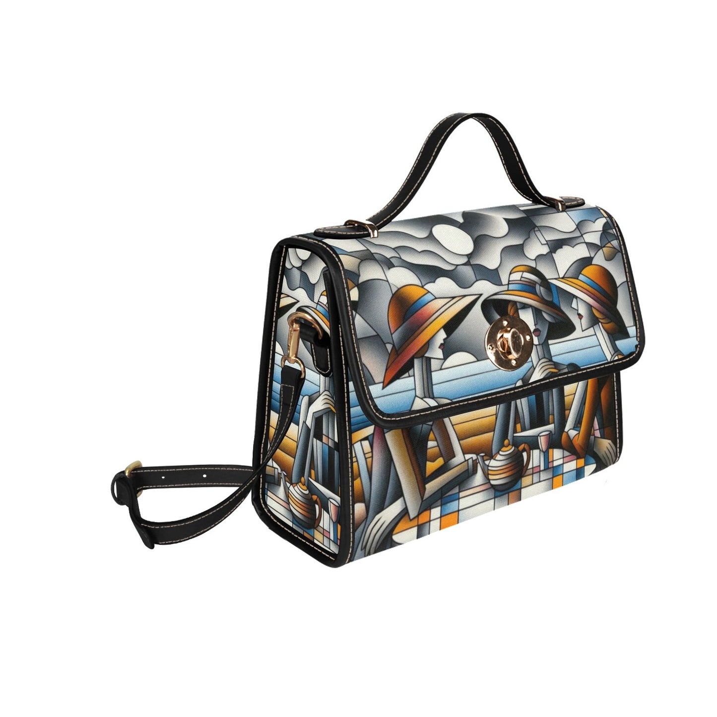 Klee Ladies 4 Waterproof Canvas Bag - Gregg Acini Adoree Designs - Satchel