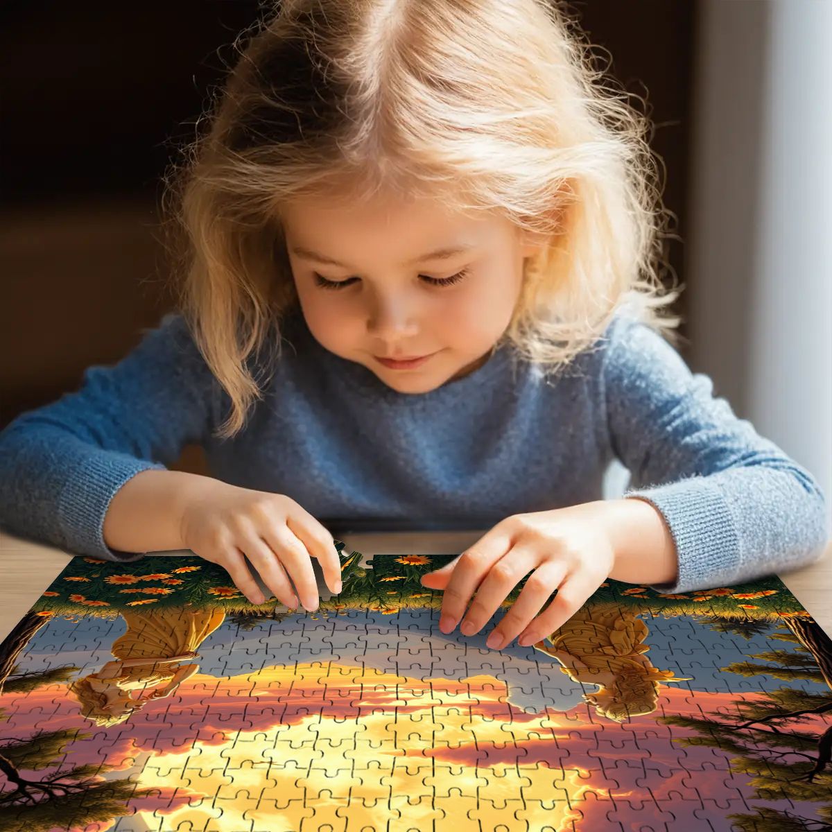 Ladies of the Mood Wooden Jigsaw Puzzles 500 pcs (Horizontal) - Gregg Acini Adoree Designs - Jigsaw Puzzle