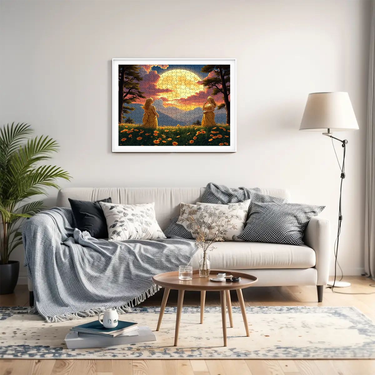Ladies of the Mood Wooden Jigsaw Puzzles 500 pcs (Horizontal) - Gregg Acini Adoree Designs - Jigsaw Puzzle