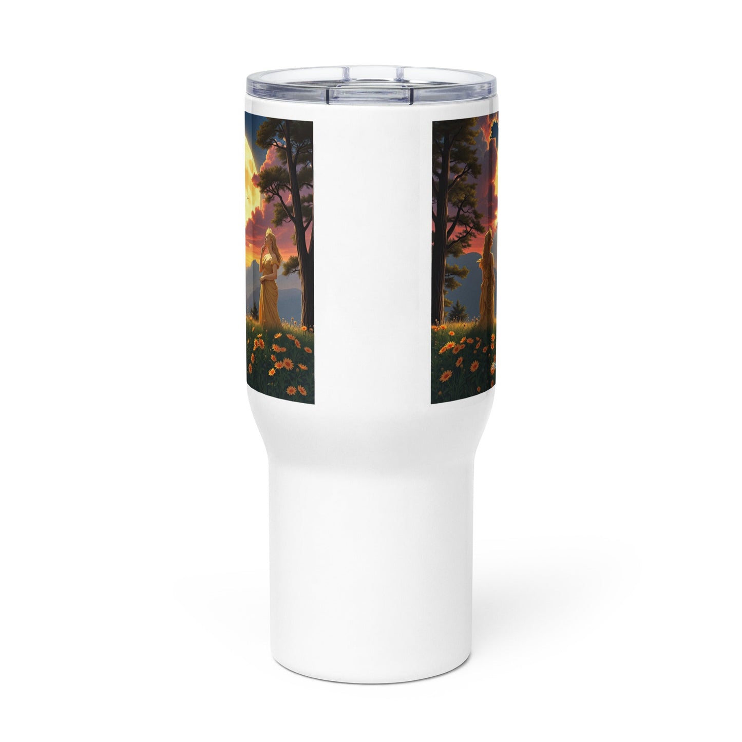 Ladies of the Moon Travel mug with a handle - Gregg Acini Adoree Designs - Tumbler