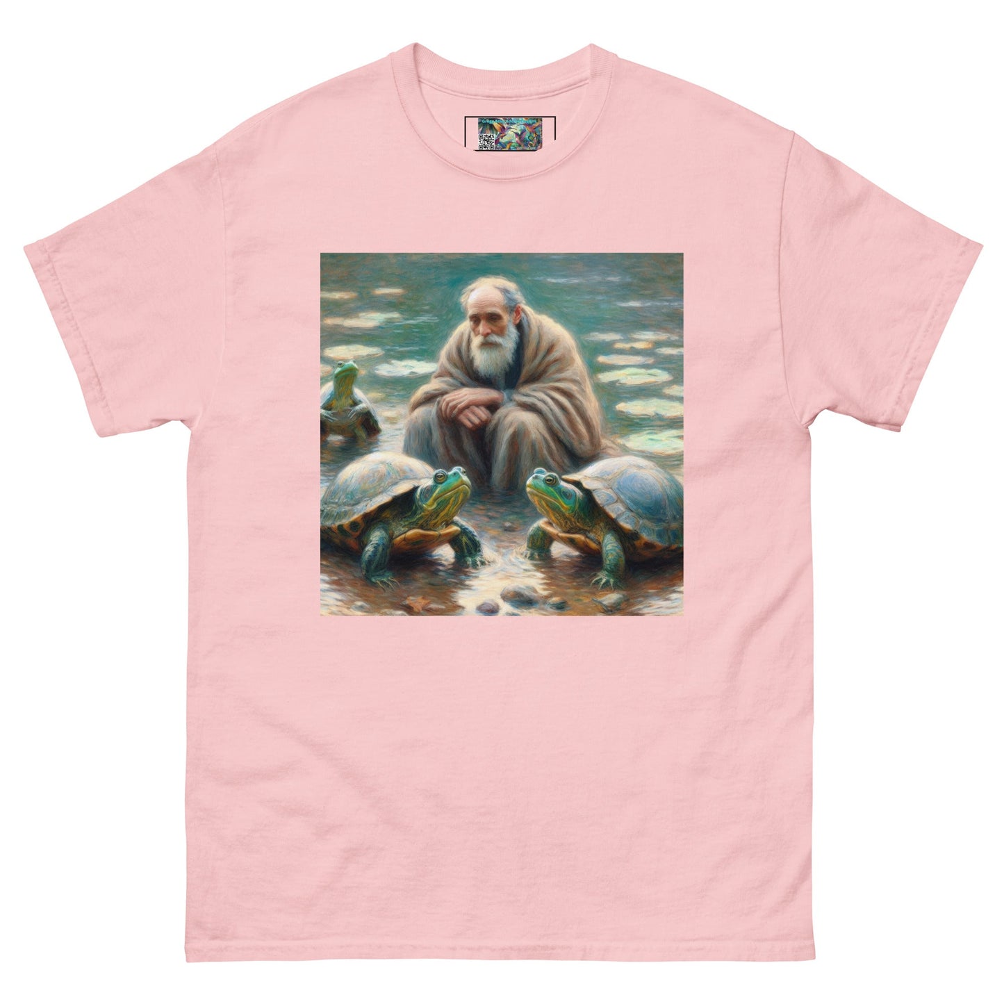 Man with Turtles Unisex classic tee - Gregg Acini Adoree Designs - T-Shirt