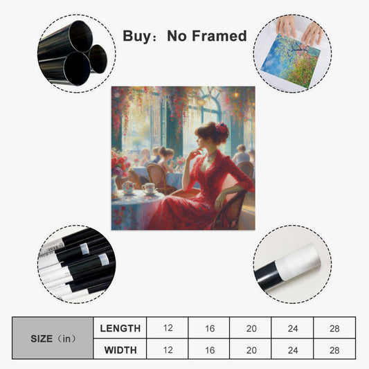 Margot 1:1 Ratio Canvas Painting - Gregg Acini Adoree Designs - Canvas