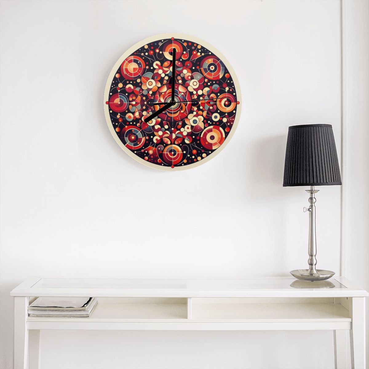 MDF Wall Clock (Made in USA) - Gregg Acini Adoree Designs - Wall Clock