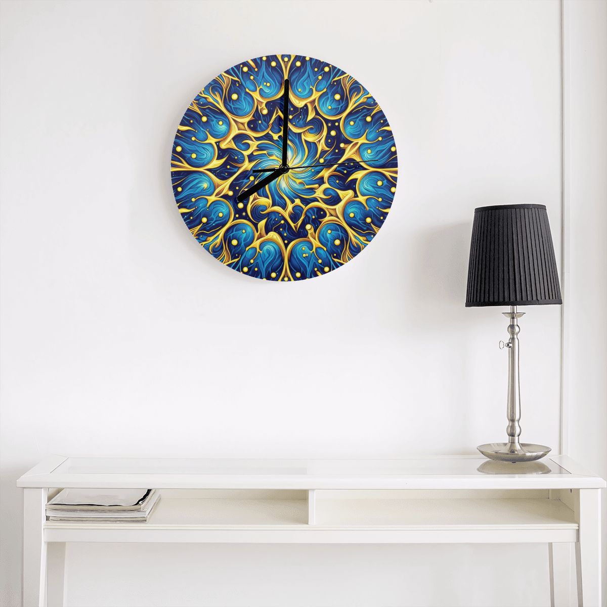 MDF Wall Clock (Made in USA) - Gregg Acini Adoree Designs - Wall Clock
