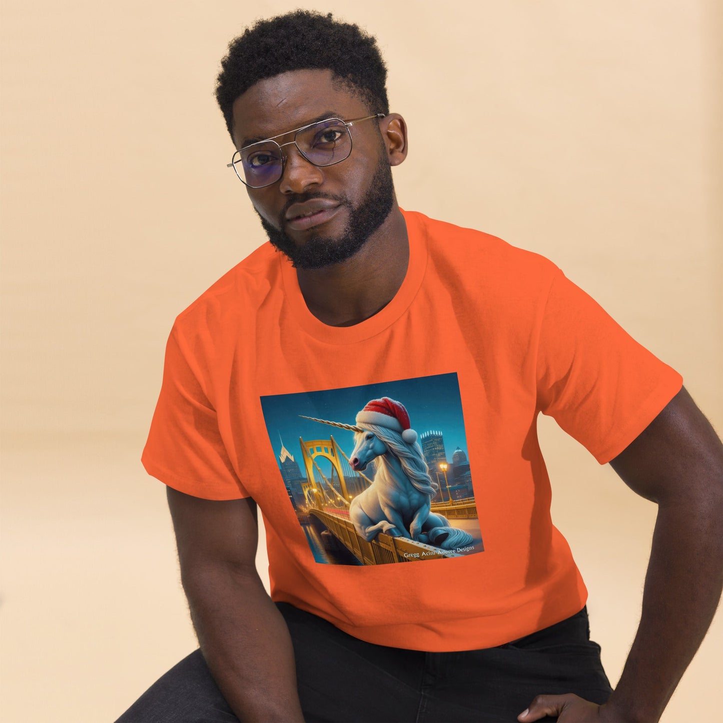Pittsburgh December Unisex classic tee by Gregg Acini Adoree Designs - Gregg Acini Adoree Designs - Tee Shirt