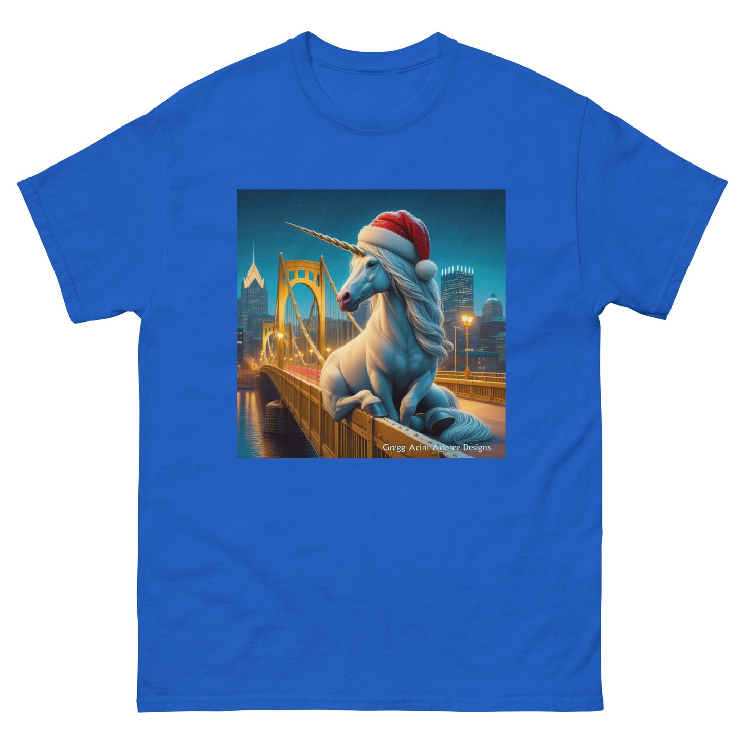 Pittsburgh December Unisex classic tee by Gregg Acini Adoree Designs - Gregg Acini Adoree Designs - Tee Shirt