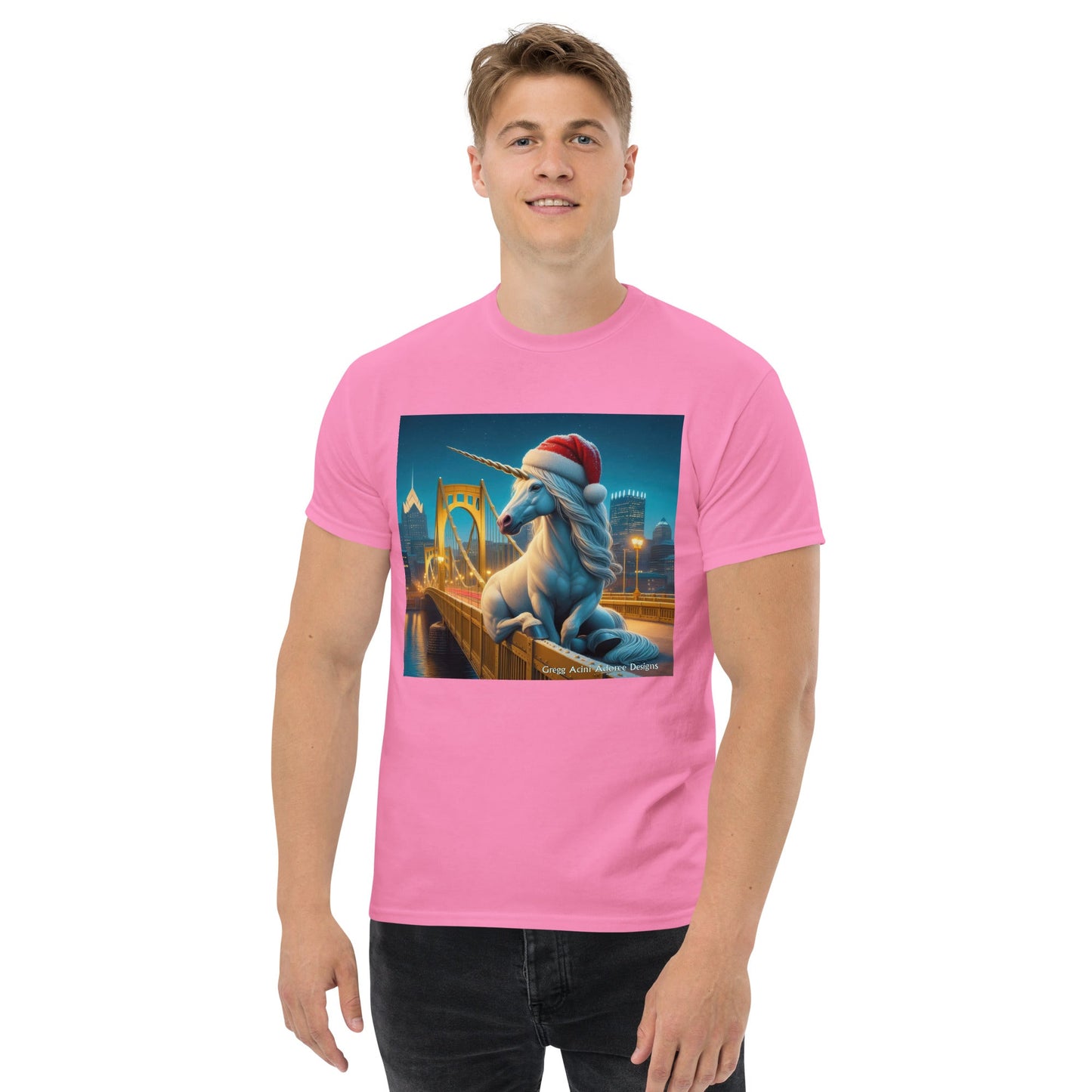 Pittsburgh December Unisex classic tee by Gregg Acini Adoree Designs - Gregg Acini Adoree Designs - Tee Shirt