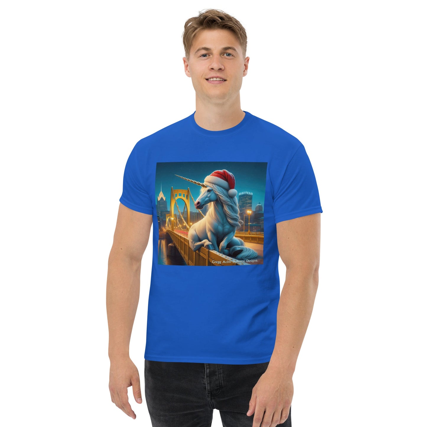Pittsburgh December Unisex classic tee by Gregg Acini Adoree Designs - Gregg Acini Adoree Designs - Tee Shirt