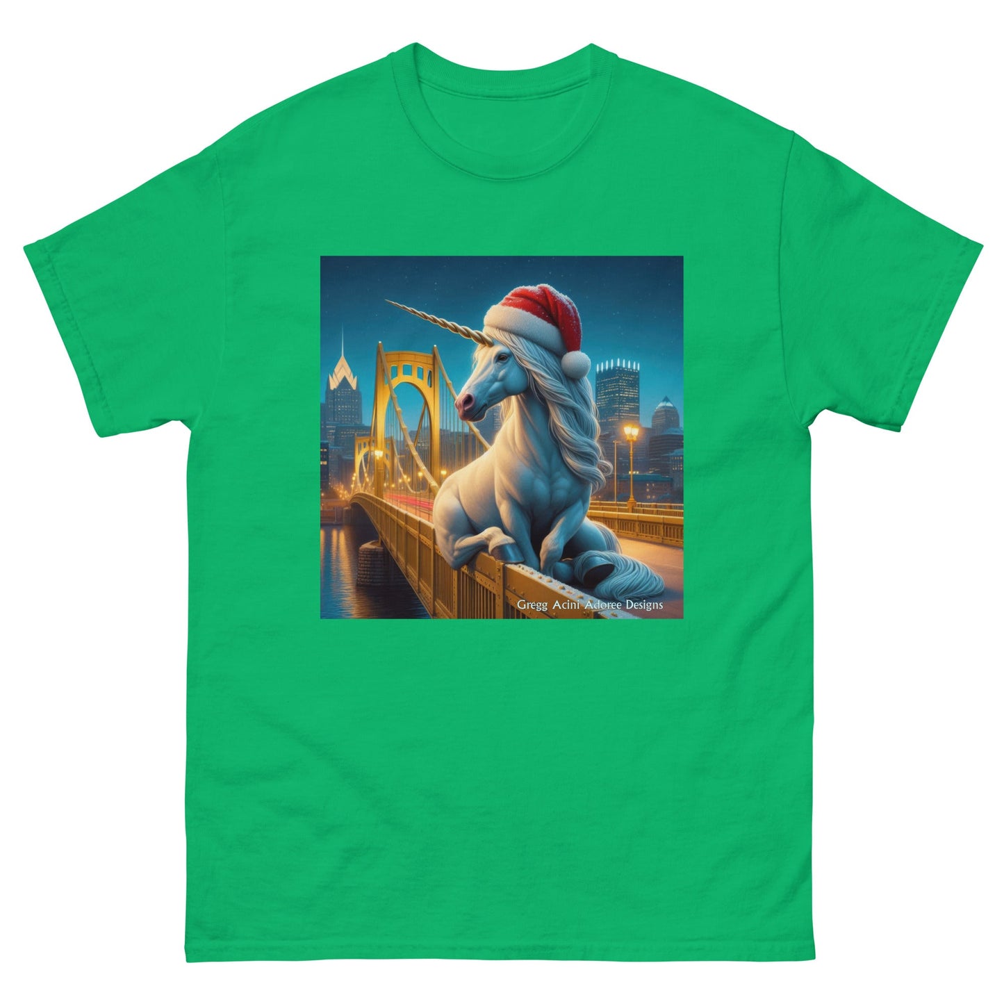 Pittsburgh December Unisex classic tee by Gregg Acini Adoree Designs - Gregg Acini Adoree Designs - Tee Shirt
