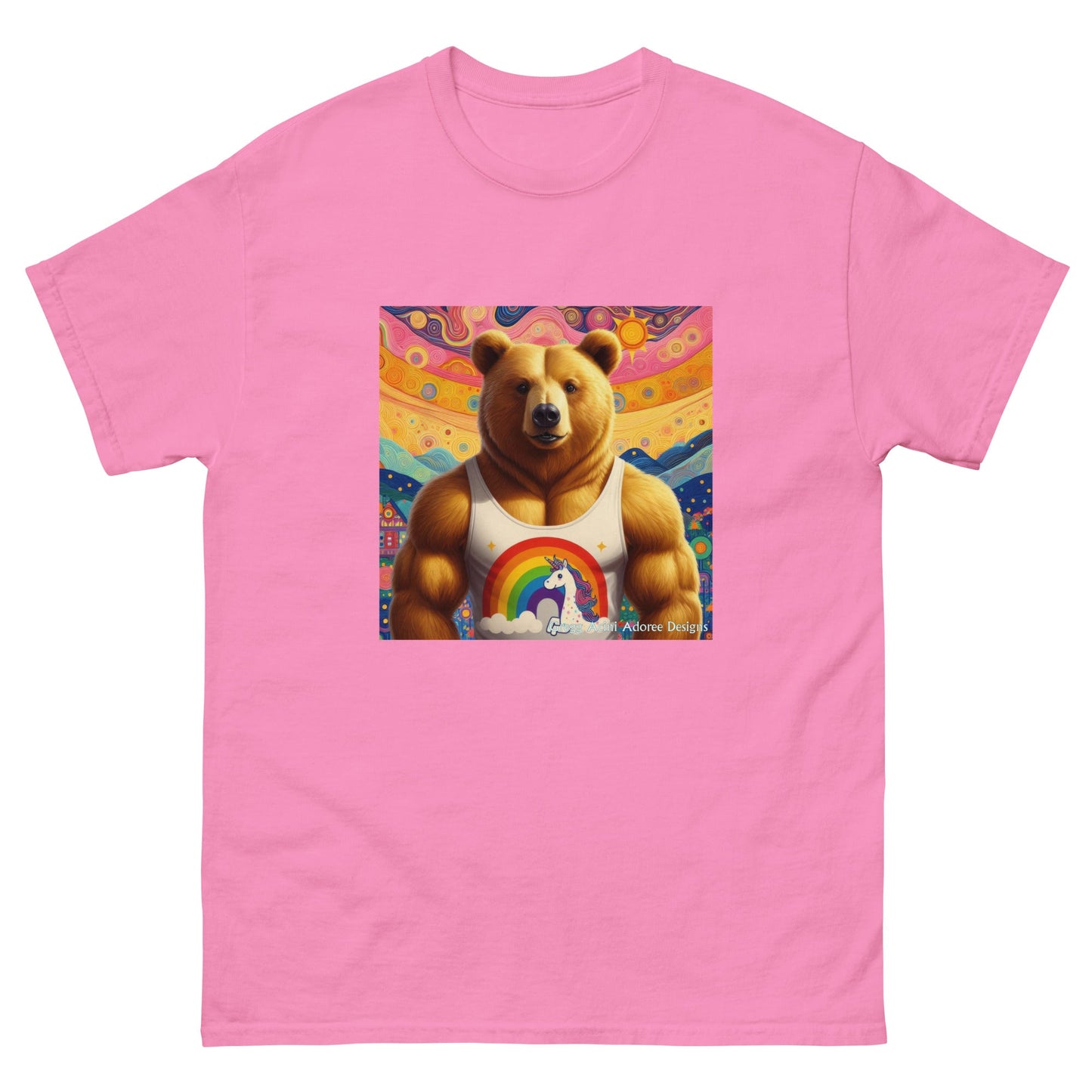 Proud Bear2 Unisex classic tee by Gregg Acini Adoree Designs - Gregg Acini Adoree Designs - Tee Shirt