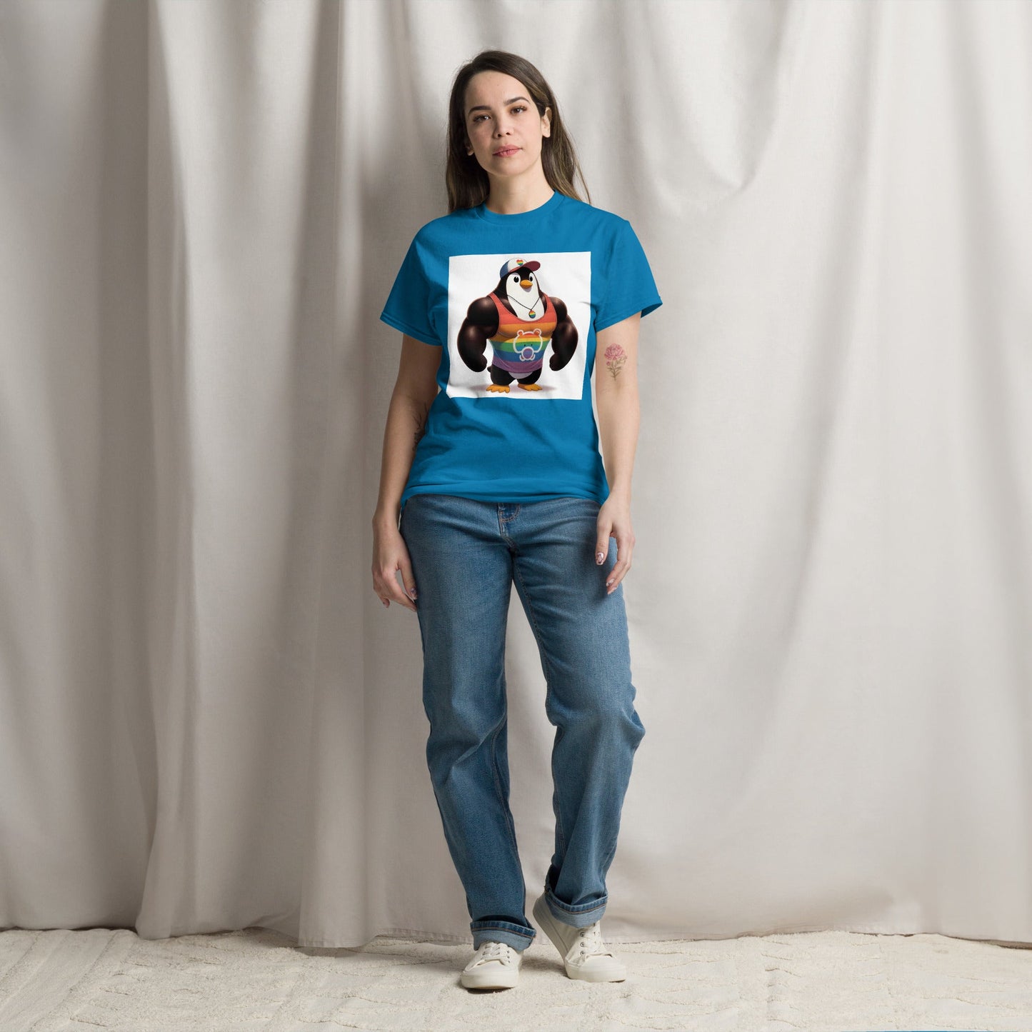 Proud Penguin Bro Unisex classic tee - Gregg Acini Adoree Designs - T-Shirt